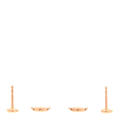 Hermes 18K Rose Gold TPM Farandole Stud Earrings 3 of 5