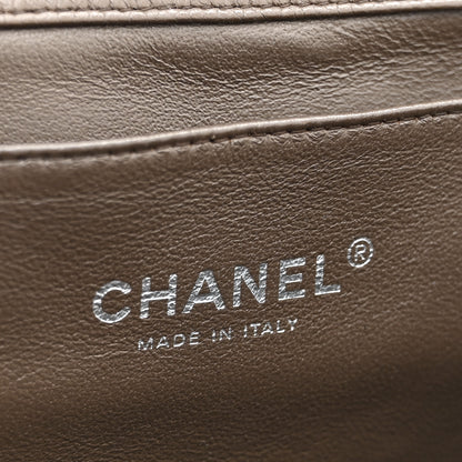 Chanel Caviar Quilted Clutch With Chain Flap Brown 6 of 10