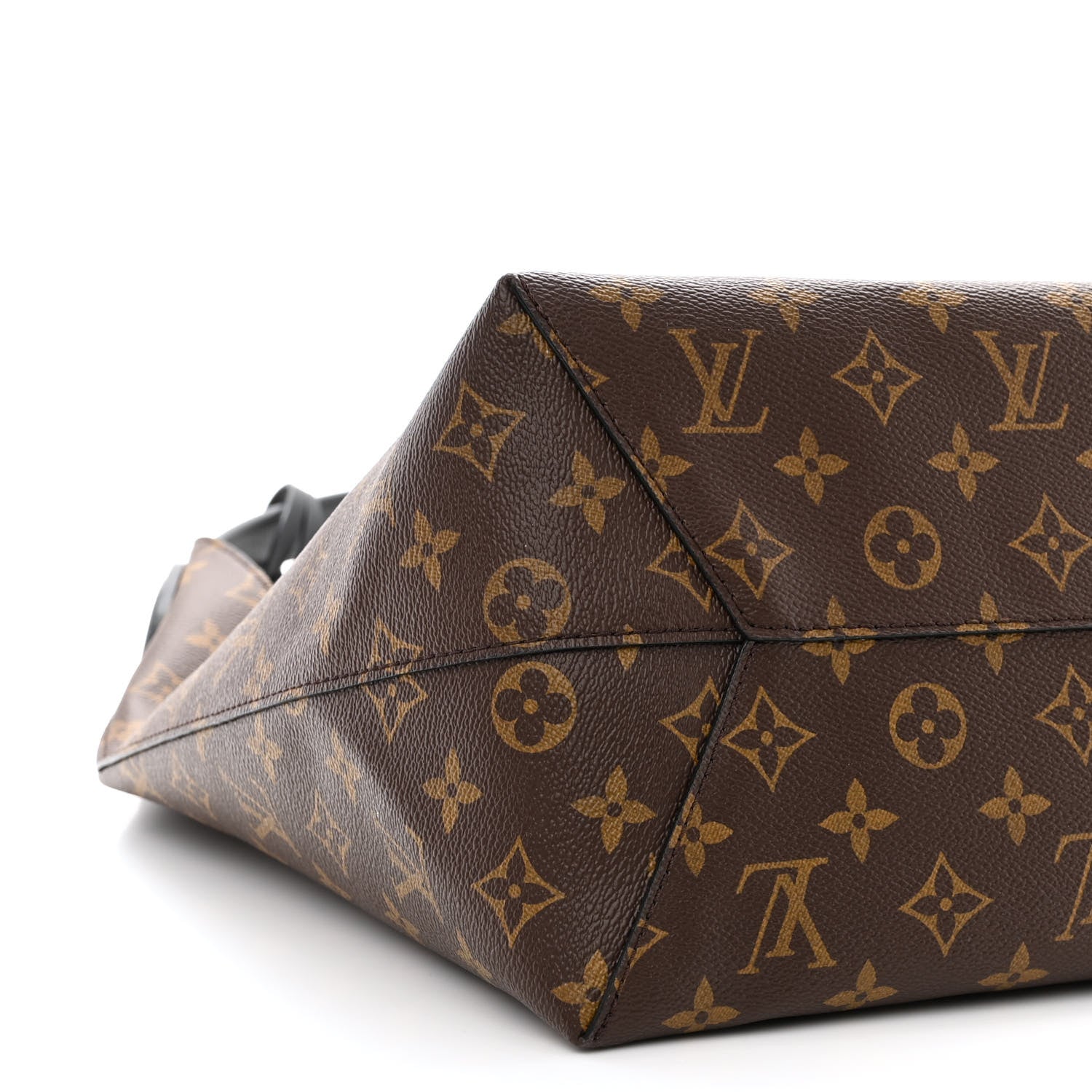 Louis Vuitton Monogram Flower Hobo Black 9 of 10