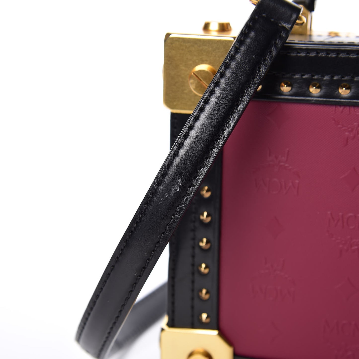 Odeon Calfskin Small Berlin Crossbody Purple