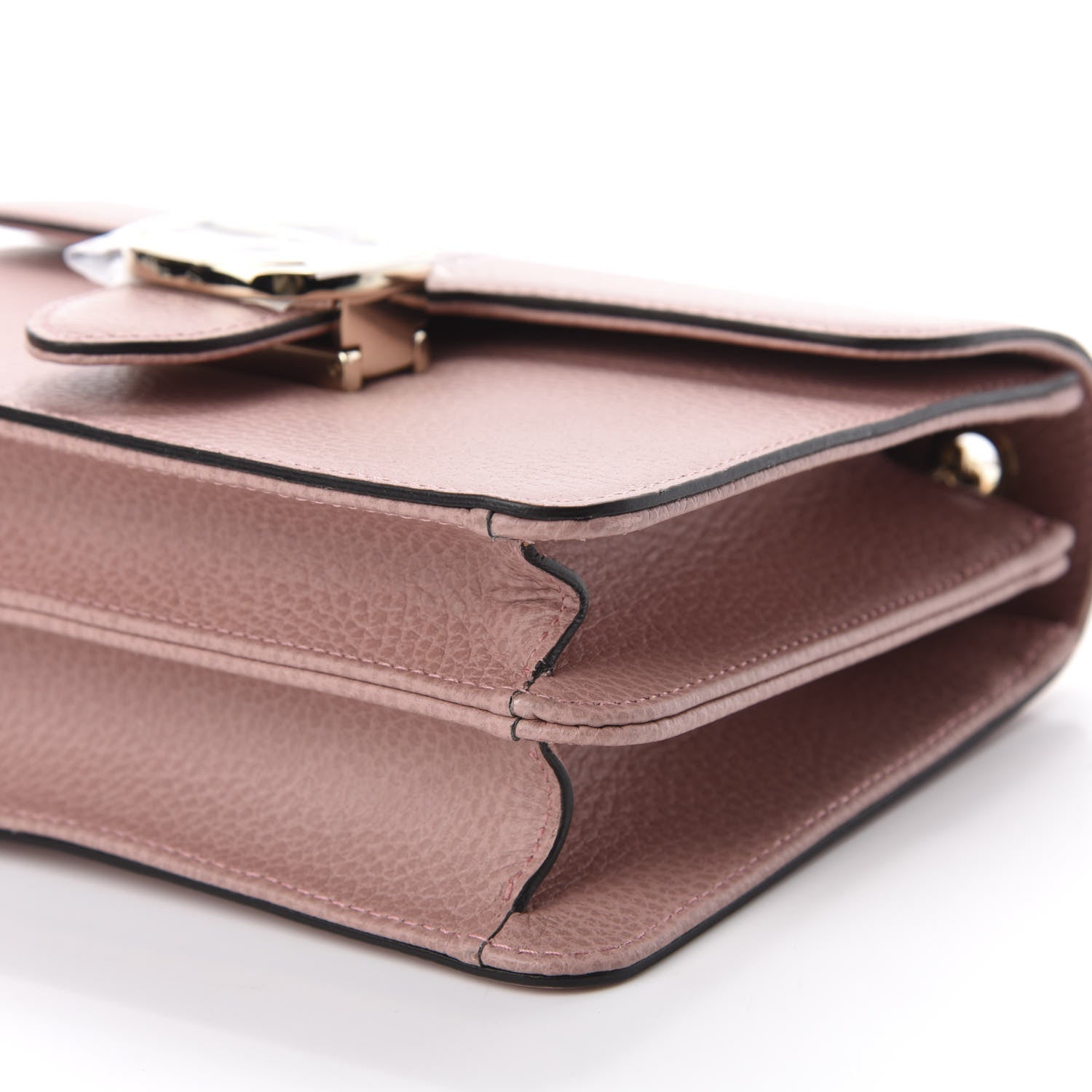 Gucci Dollar Calfskin Small Interlocking G Shoulder Bag Soft Pink 7 of 10