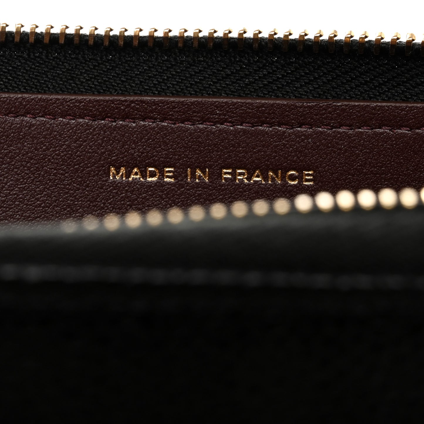 Caviar Quilted Large Gusset Zip Around Wallet Black