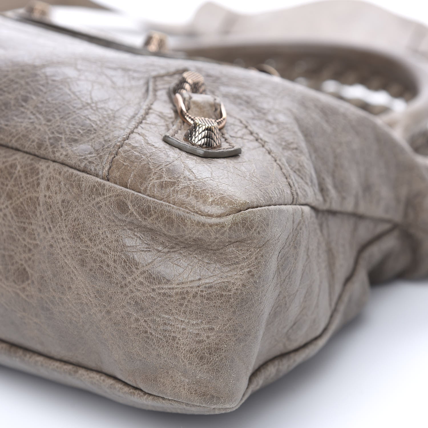 Balenciaga Agneau Giant 12 Gold Hardware Town Gris Poivre 9 of 13