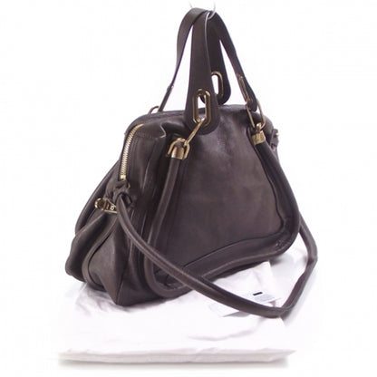 Chloe Calfskin Medium PARATY Chocolate 3 of 12
