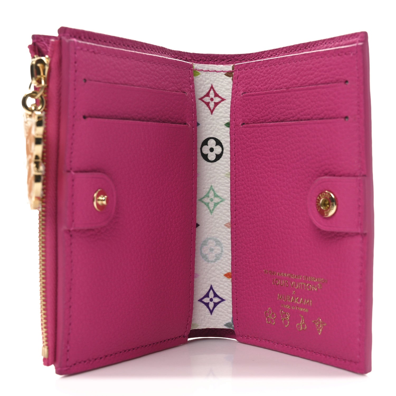 Louis Vuitton LV X TM Empreinte Monogram Lisa Wallet Kawaii Pink 5 of 7