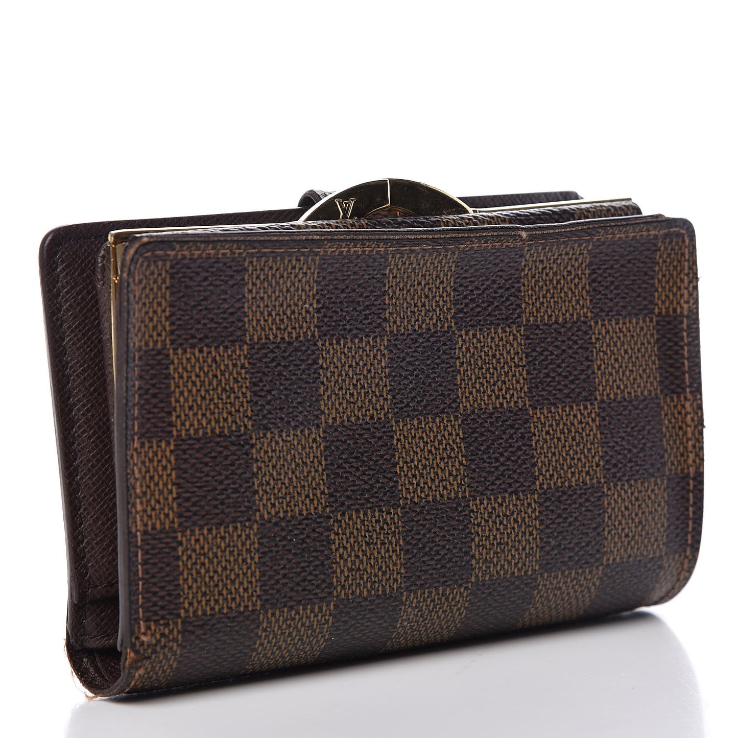 Damier Ebene French Purse Wallet