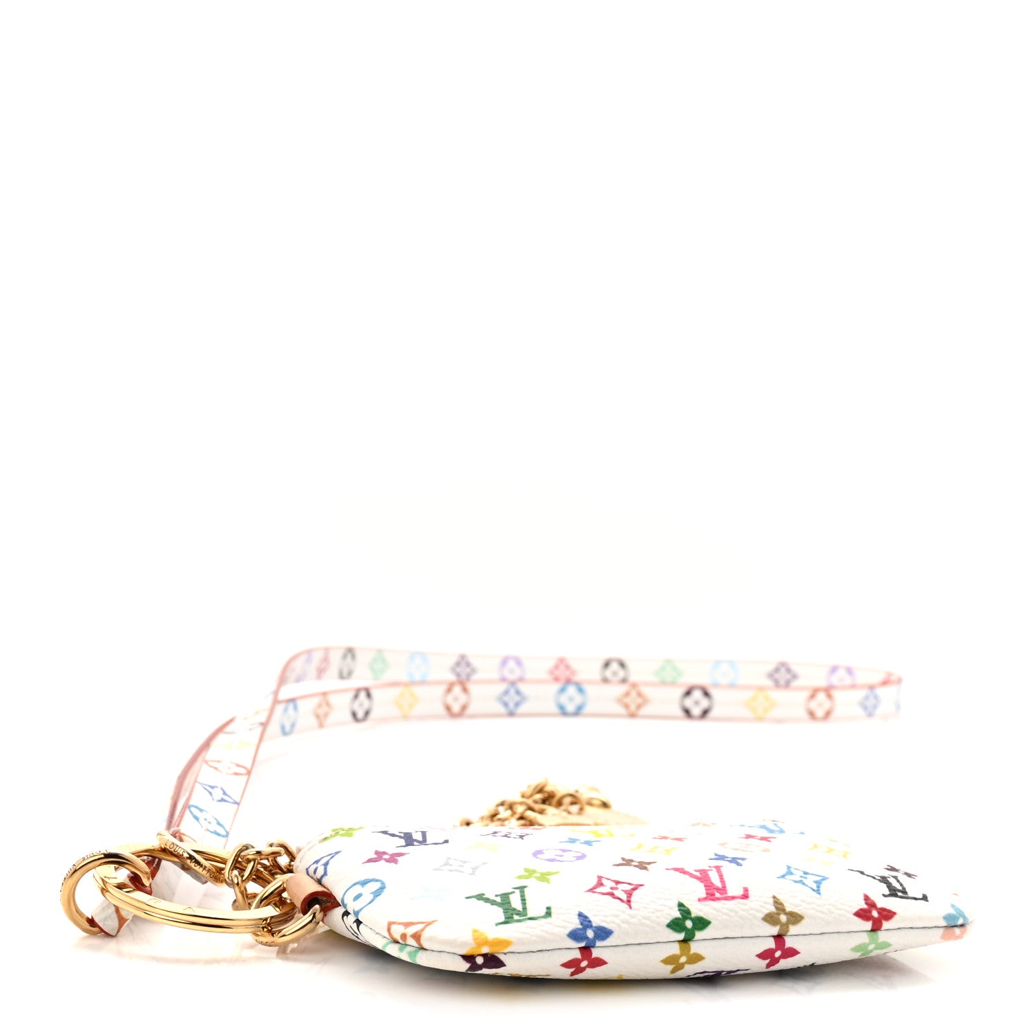 Louis Vuitton LV X TM Monogram Multicolor Phone Holder White 5 of 9