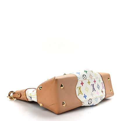 Louis Vuitton Monogram Multicolor Judy MM White 4 of 10