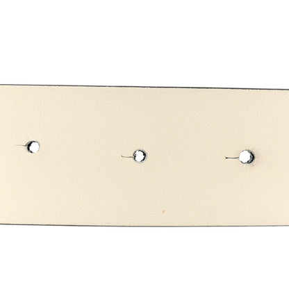 Chanel Calfskin CC Reversible Belt 85 34 Black Ivory 6 of 7