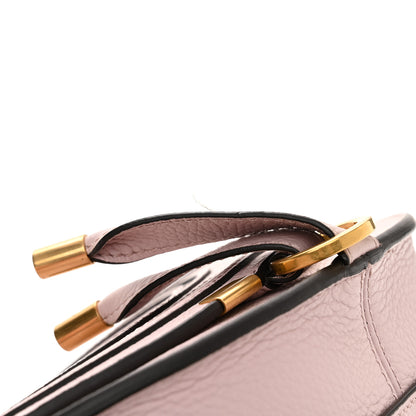 Chloe Grained Calfskin Small Marcie Saddle Bag Misty Lavender 12 of 12