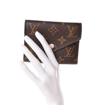 Louis Vuitton Monogram Victorine Wallet Rose Ballerine 2 of 9