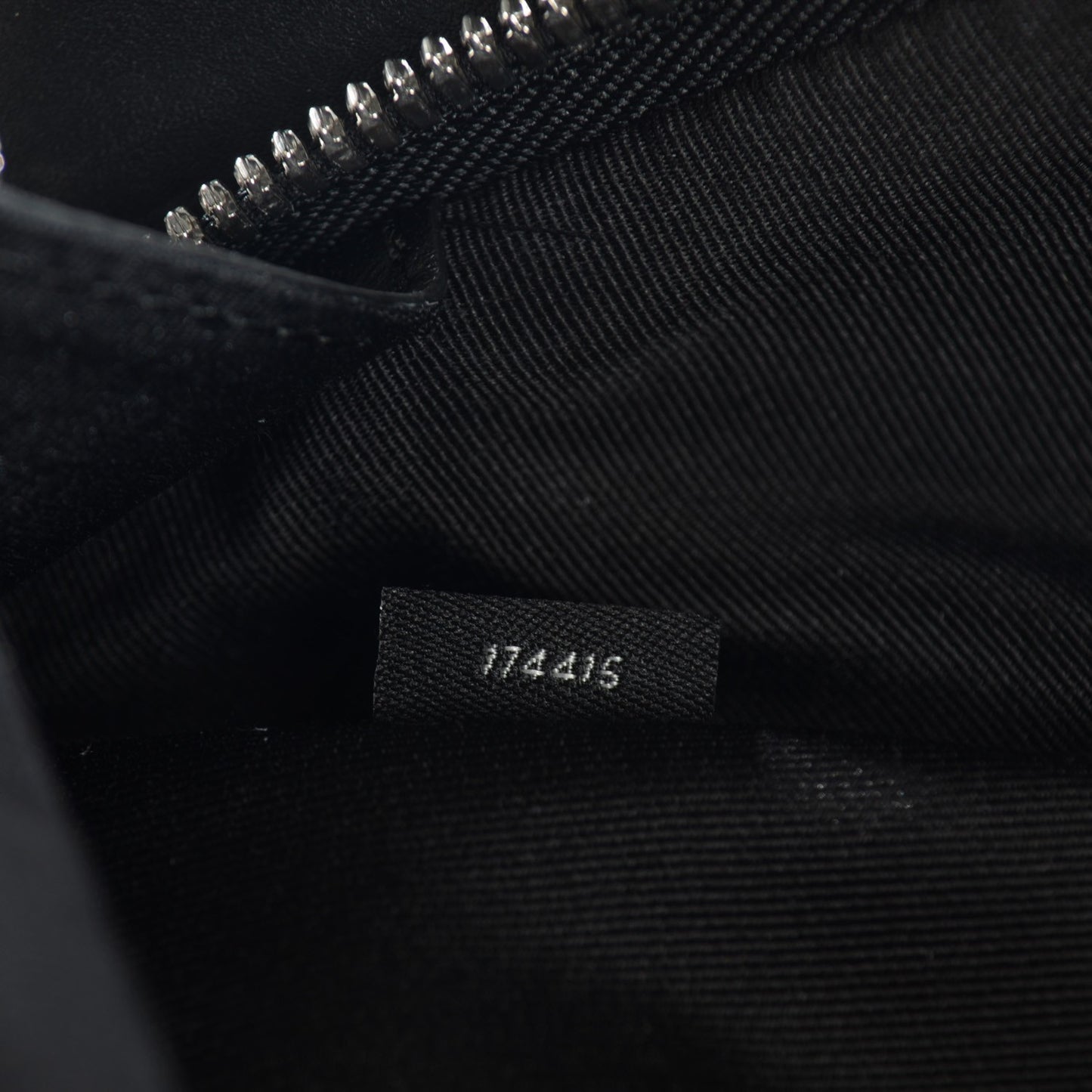 Lambskin Nylon Studded Backpack Black