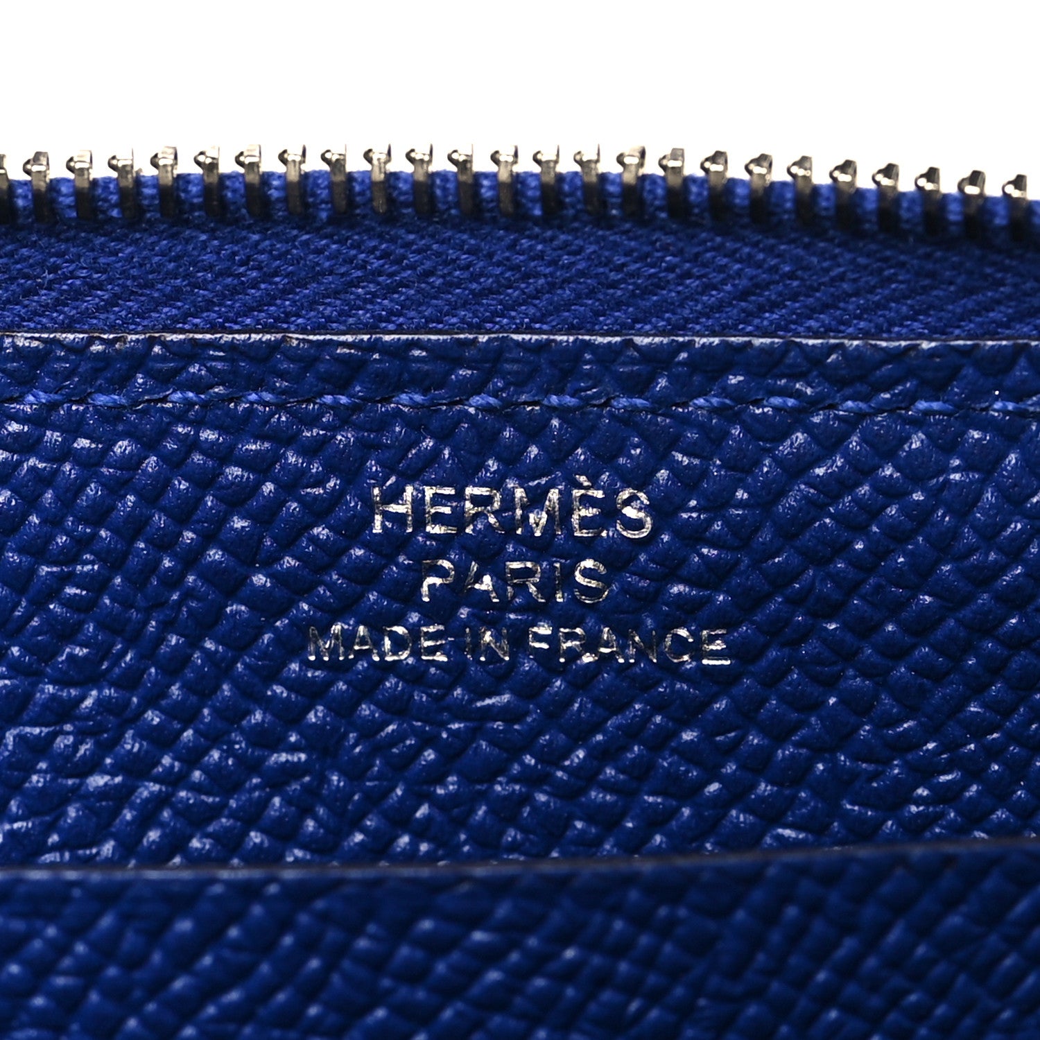 Hermes Epsom Azap Wallet Bleu Electrique 6 of 8