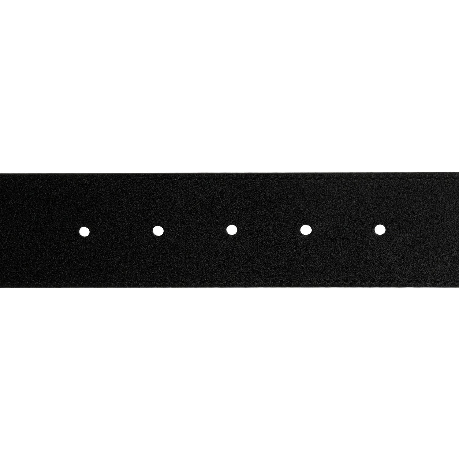 Gucci Plutone Calfskin Double G 40mm Belt 75 30 Black 3 of 6