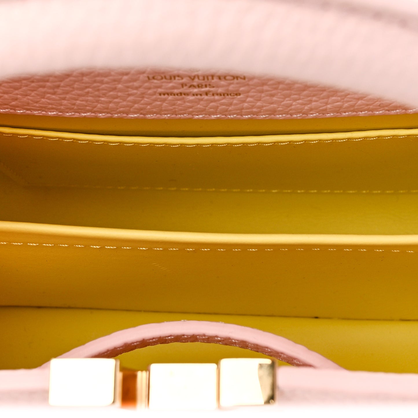Taurillon Flower Chain Mini Capucines Pink