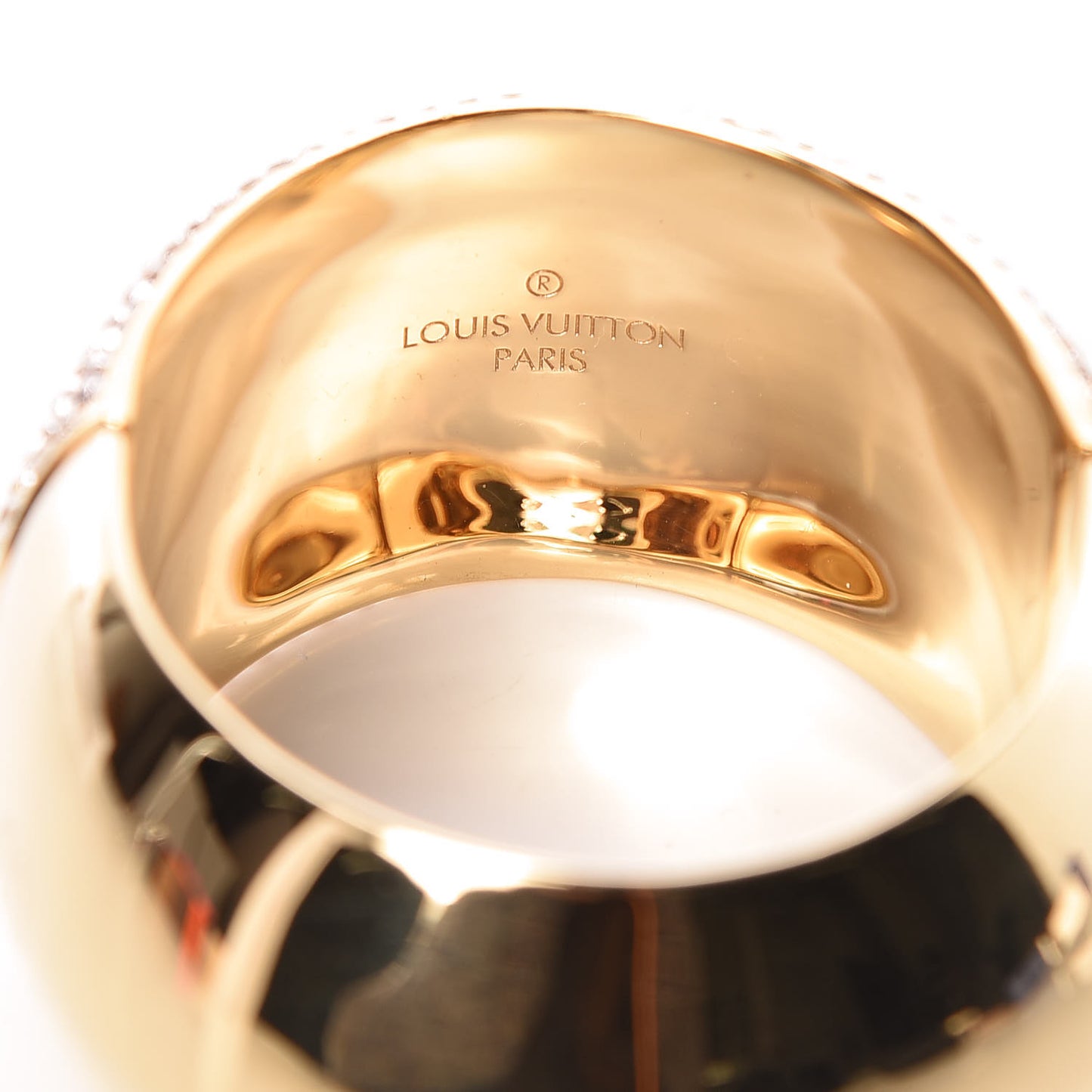 Crystal Trunkies Cuff Gold