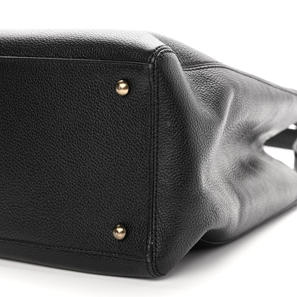 Chanel Caviar Cerf Executive Shopper Tote Black 10 of 11