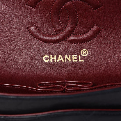 Chanel Lambskin Quilted Small Double Flap Black 6 of 13