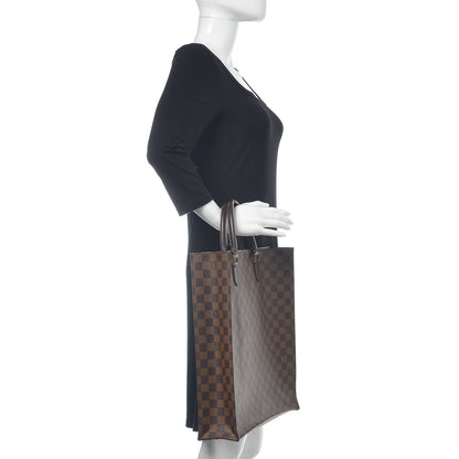 Louis Vuitton Damier Ebene Sac Plat 2 of 14