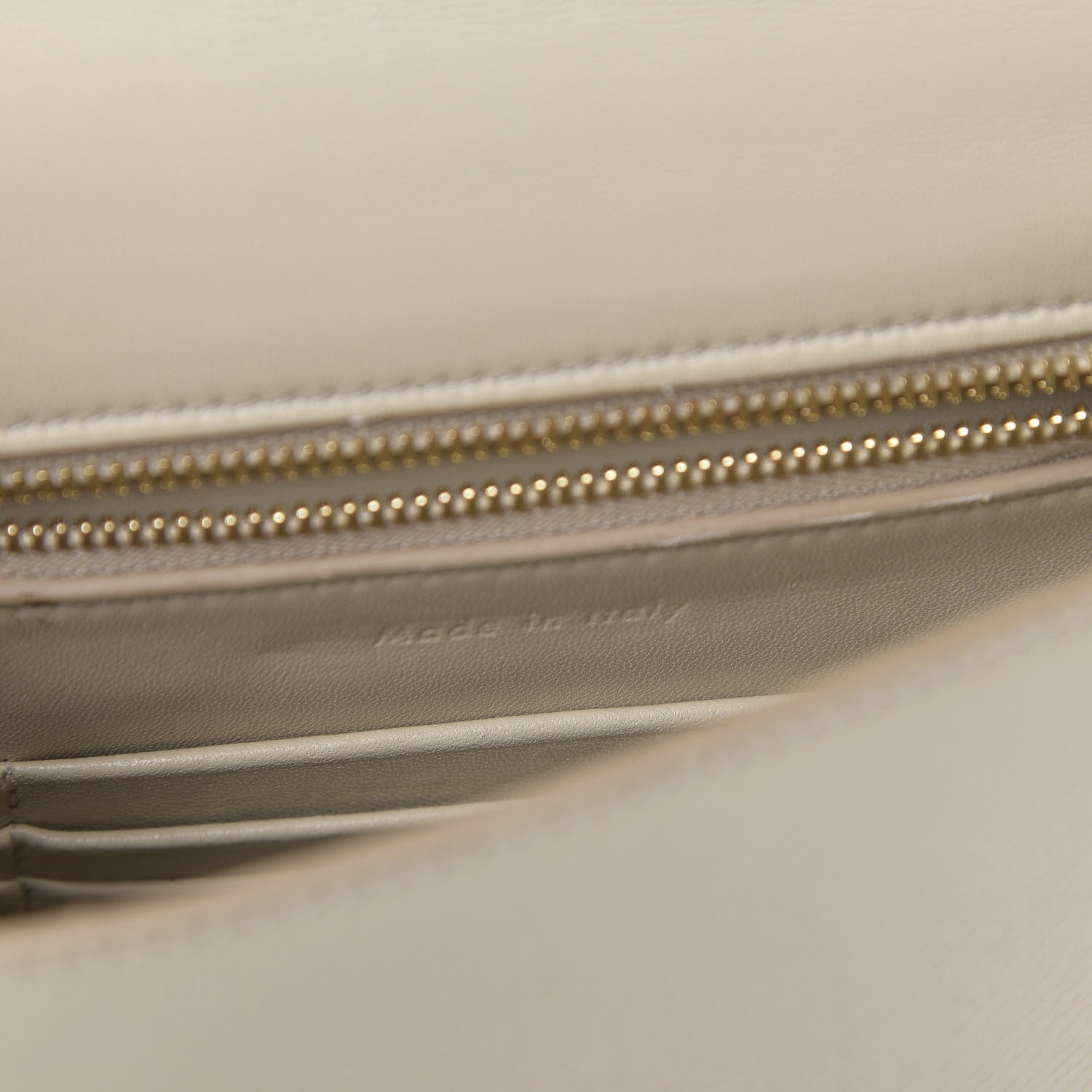 Celine Grained Calfskin Small Trotteur Linen 9 of 11