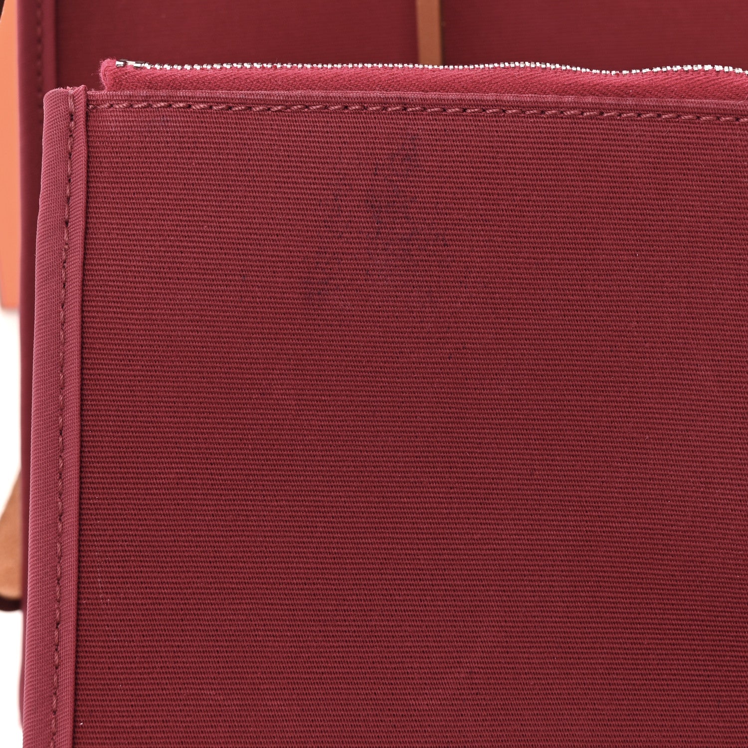 Hermes Vache Hunter Toile Herbag Zip 31 PM Rubis 14 of 15