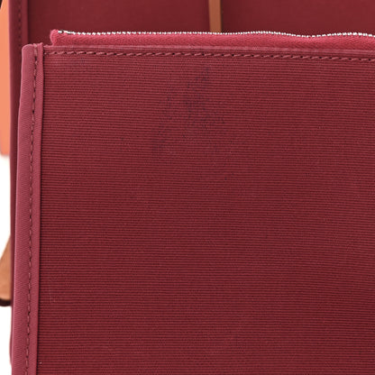 Hermes Vache Hunter Toile Herbag Zip 31 PM Rubis 14 of 15