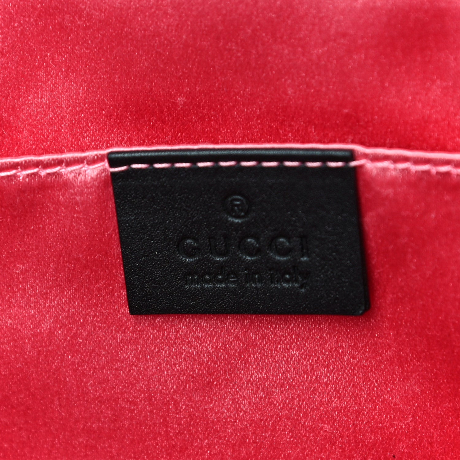 Gucci Velvet Matelasse GG Marmont Dome Backpack Black 5 of 10