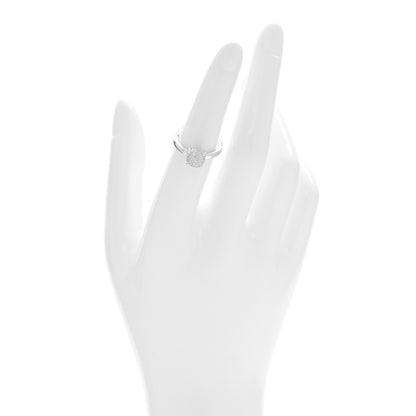 Tiffany 18K White Gold Diamond 7mm Paloma Picasso Sugar Stacks Ring 52 6 2 of 5