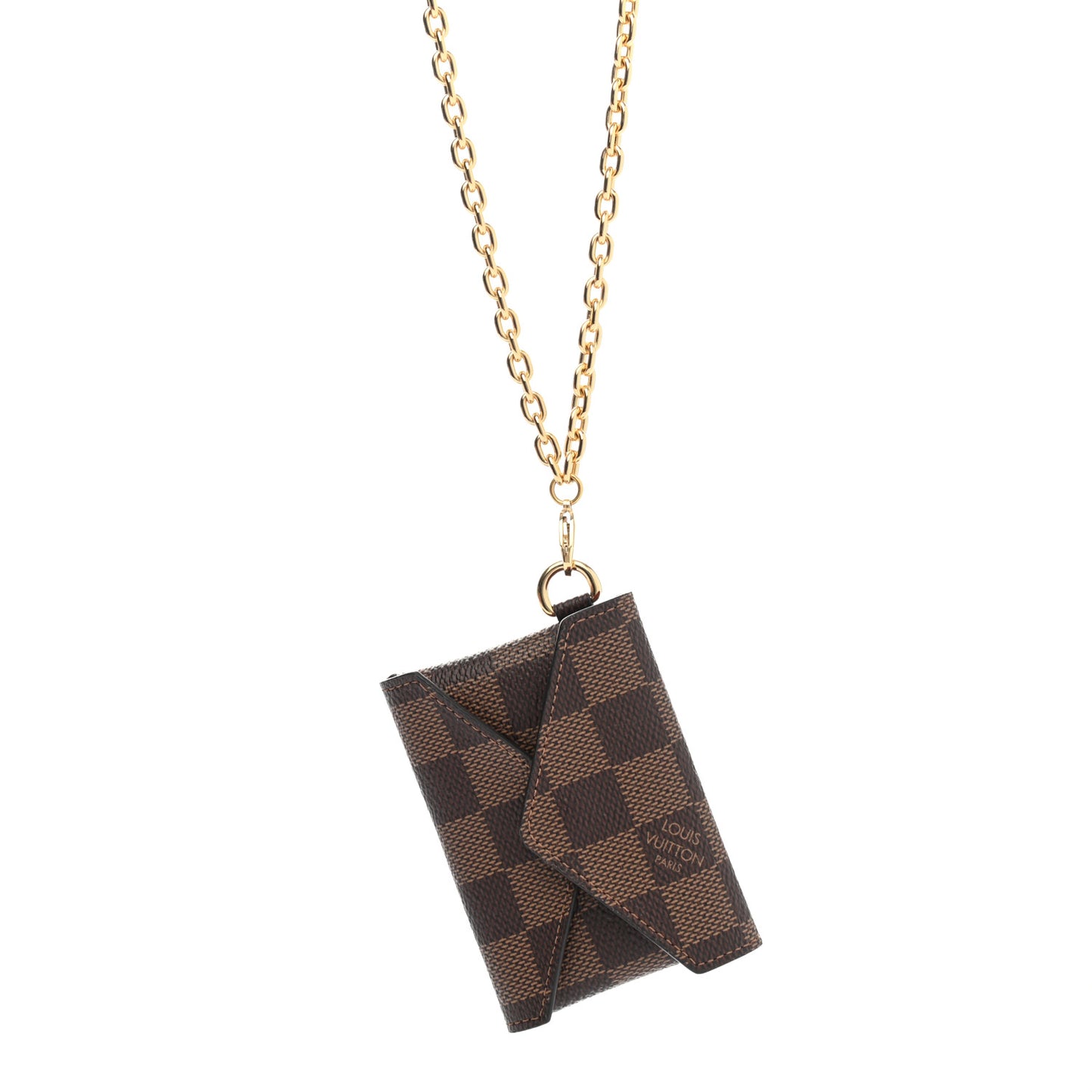 Damier Ebene Kirigami Necklace