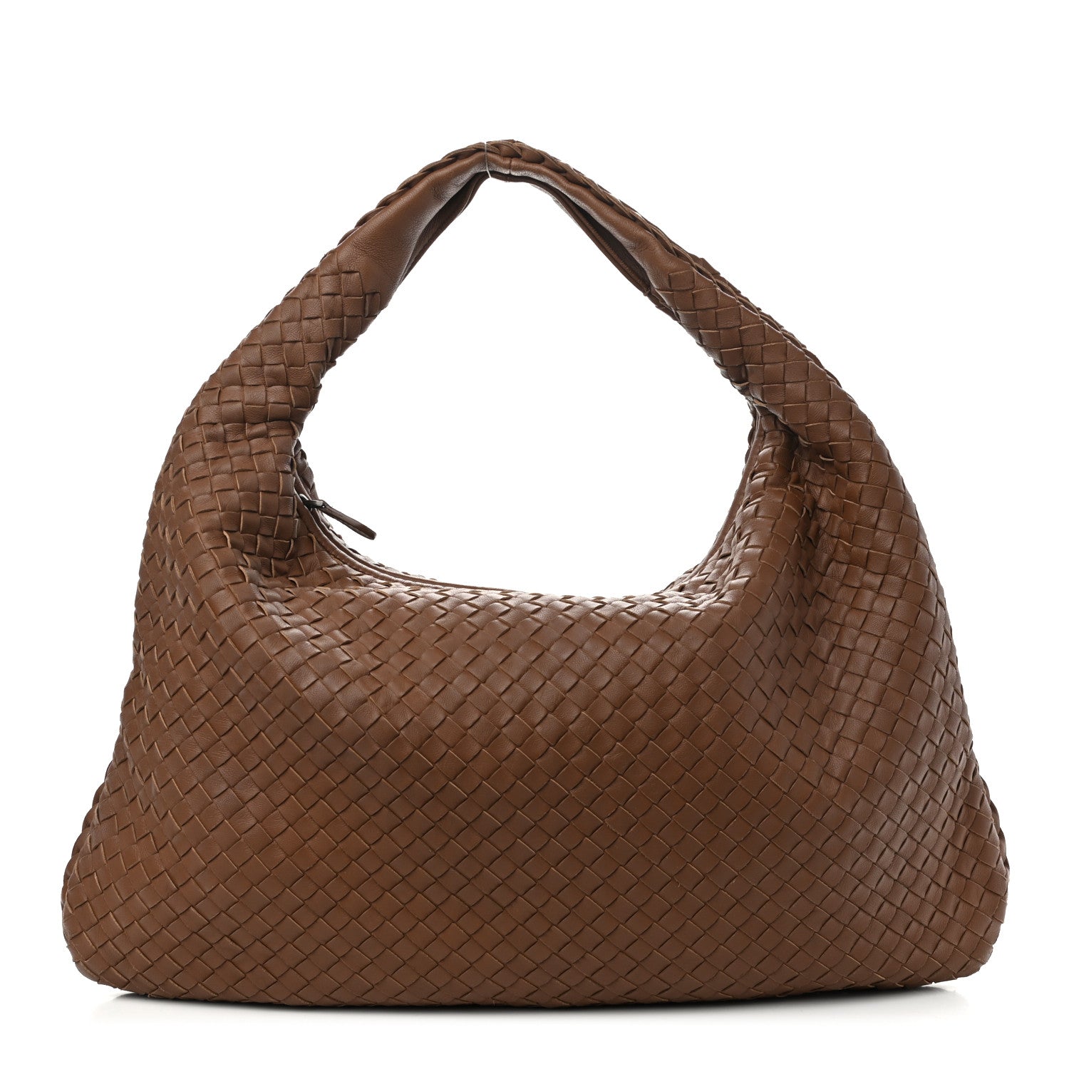Bottega Veneta Nappa Intrecciato Medium Veneta Hobo Maple 1 of 12