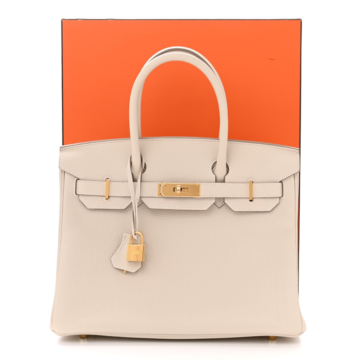 Hermes Togo Birkin 30 Craie 11 of 11