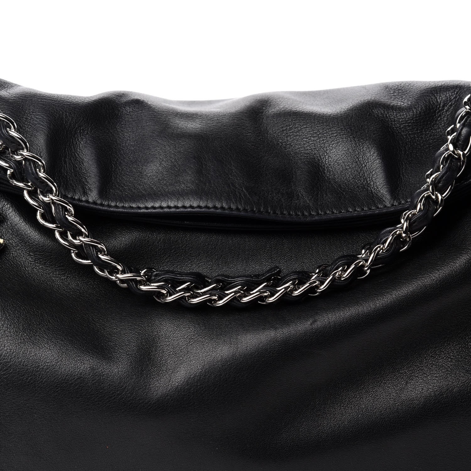 Chanel Lambskin Ultimate Soft Hobo Black 12 of 12