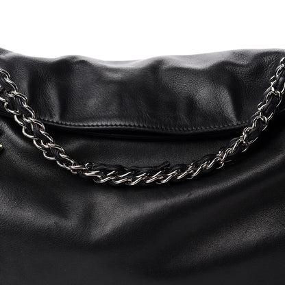 Chanel Lambskin Ultimate Soft Hobo Black 12 of 12