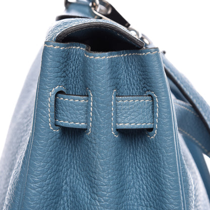 Hermes Togo Kelly Retourne 35 Blue Jean 17 of 41