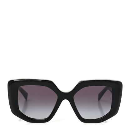 Prada Acetate Symbole Sunglasses SPR 14Z Black 2 of 6