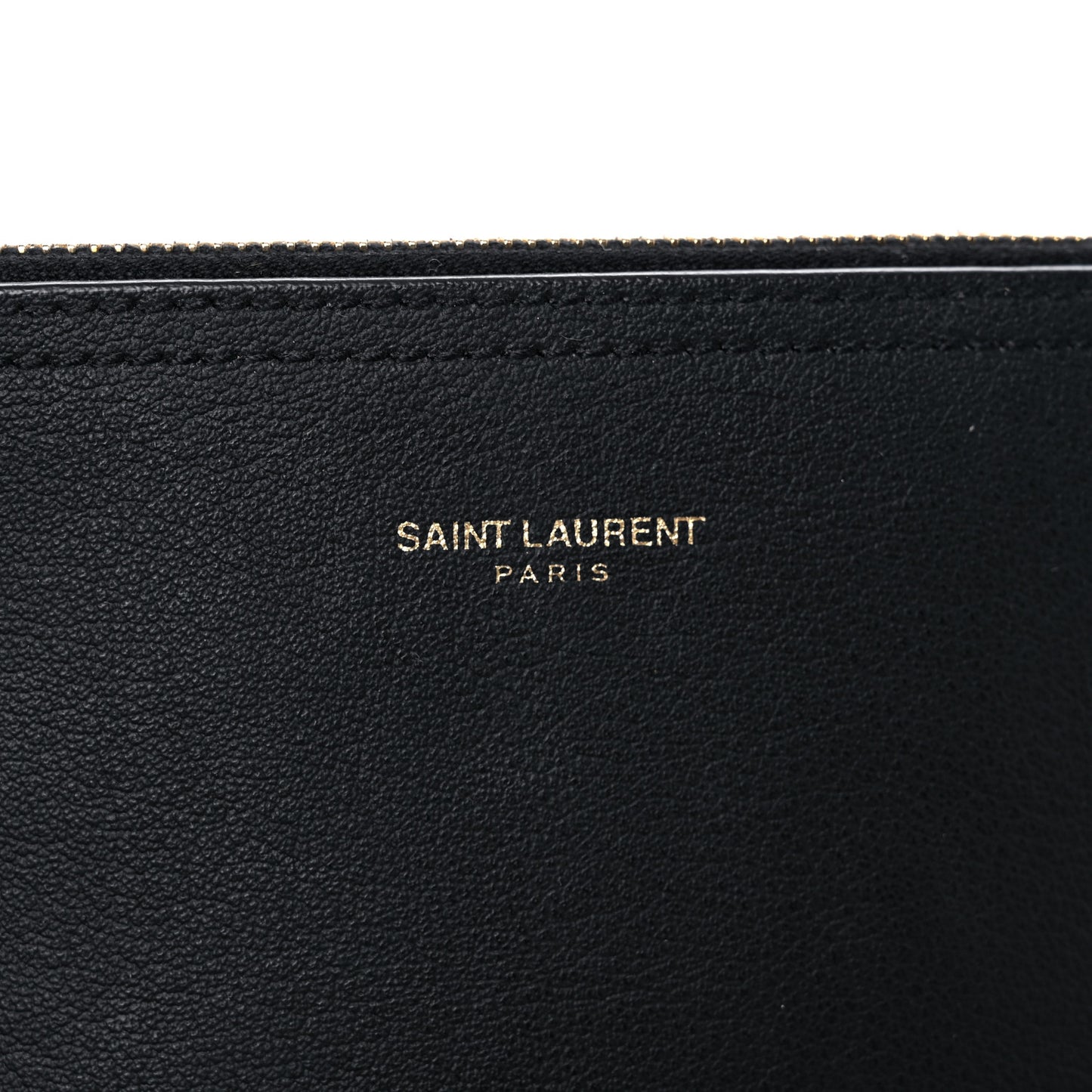 Calfskin Large Shopping Tote Black