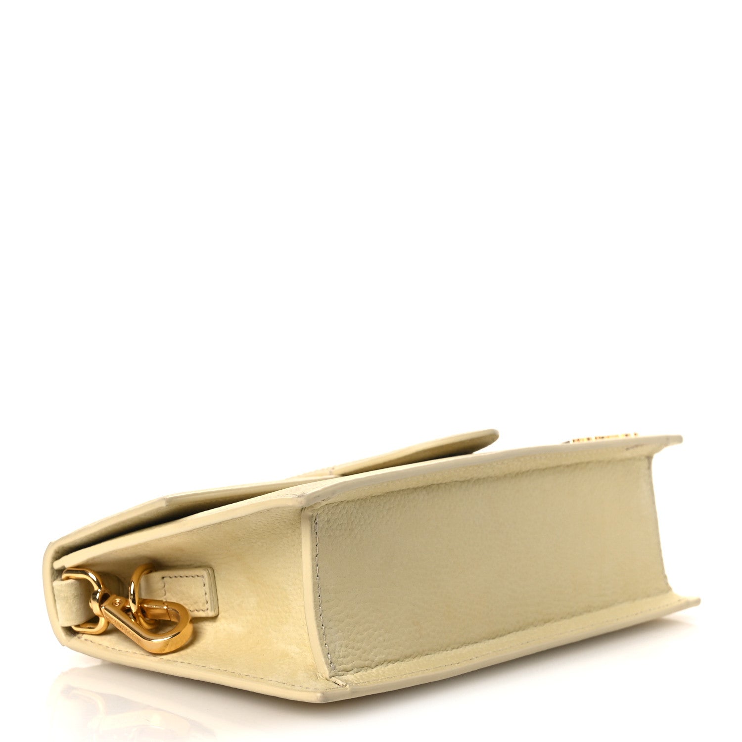Jacquemus Grained Calfskin Le Grand Bambino Light Yellow 4 of 15