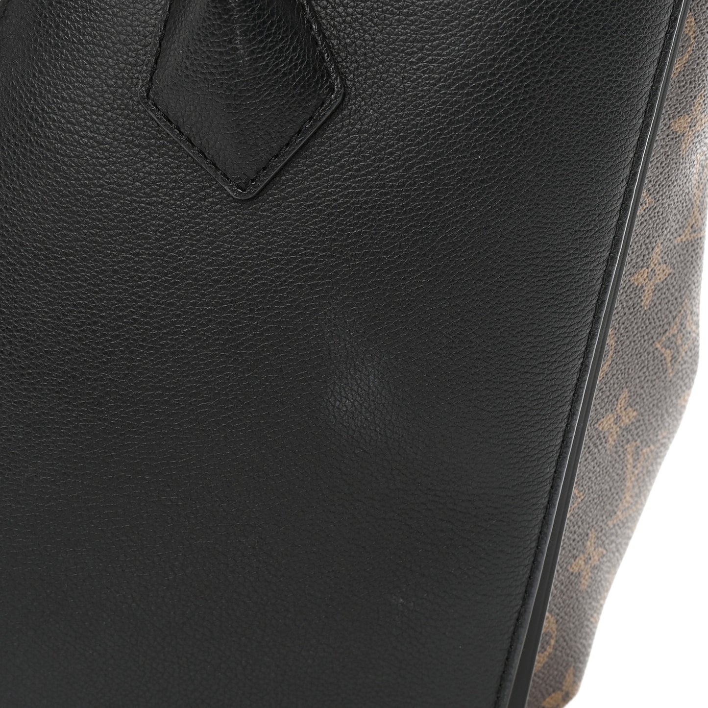 Calfskin Monogram Kimono Tote Black