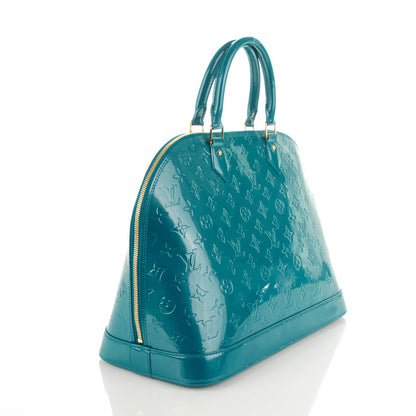 Louis Vuitton Vernis Alma GM Blue Galactic 3 of 7