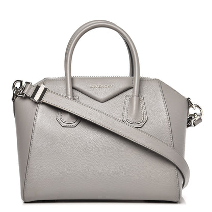 Givenchy Sugar Goatskin Small Antigona Pearl Grey 1 of 8