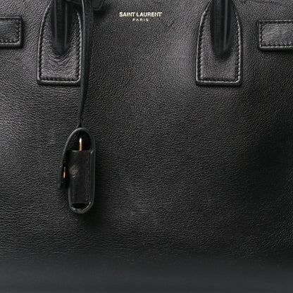 Saint Laurent Calfskin Baby Sac De Jour Black 10 of 14