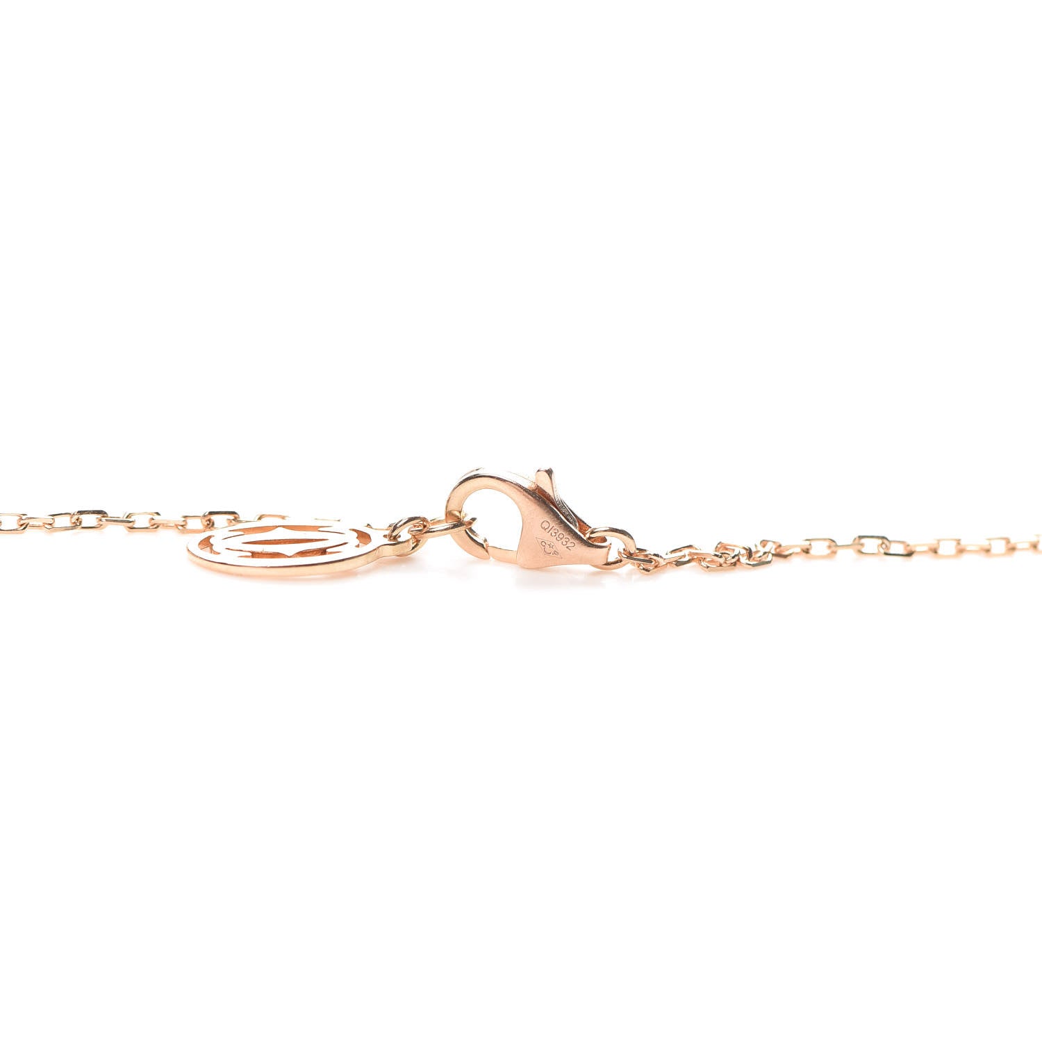 Cartier 18K Pink Gold Diamond LM D'Amour Pendant Necklace 4 of 6
