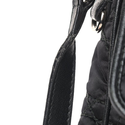 Christian Dior Nylon Cannage Charming Lock Bag Black 15 of 16