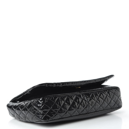 Chanel Vinyl Medium Rock and Chain Flap Black 5 of 15