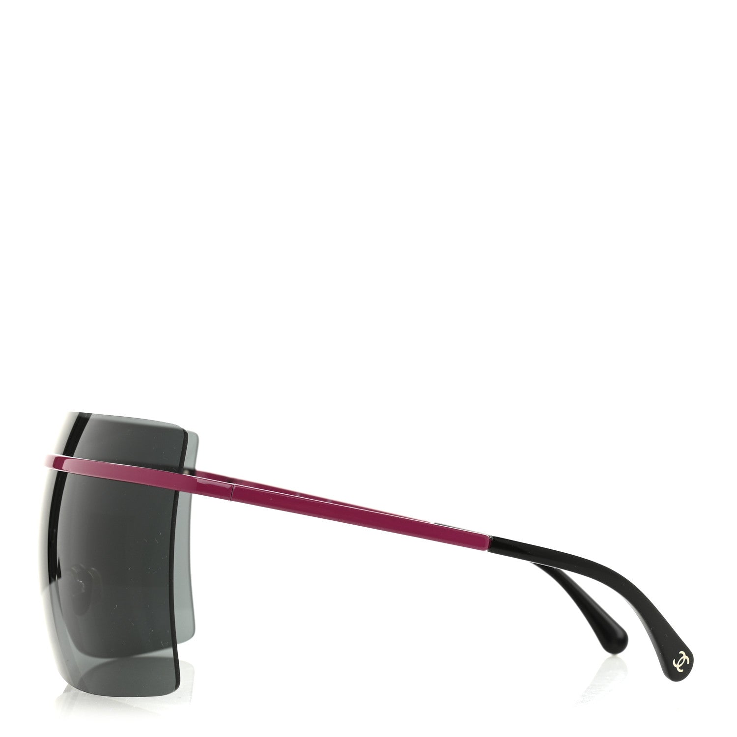 Chanel Metal Shield Sunglasses L3741 Pink 3 of 7