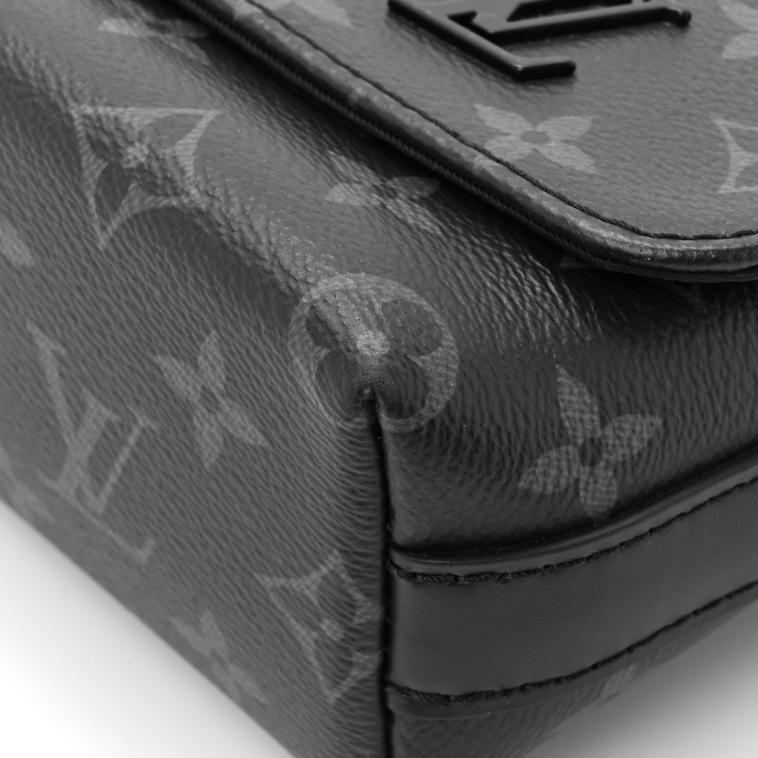 Louis Vuitton Monogram Eclipse District PM Black 10 of 14