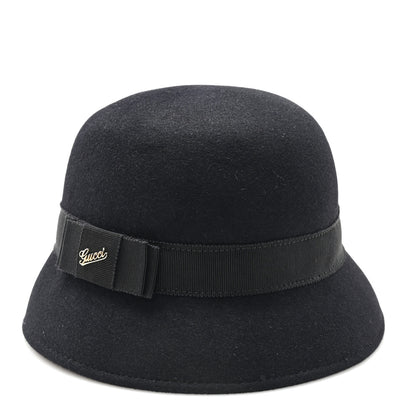 Gucci Felt Bucket Hat M Black 1 of 8