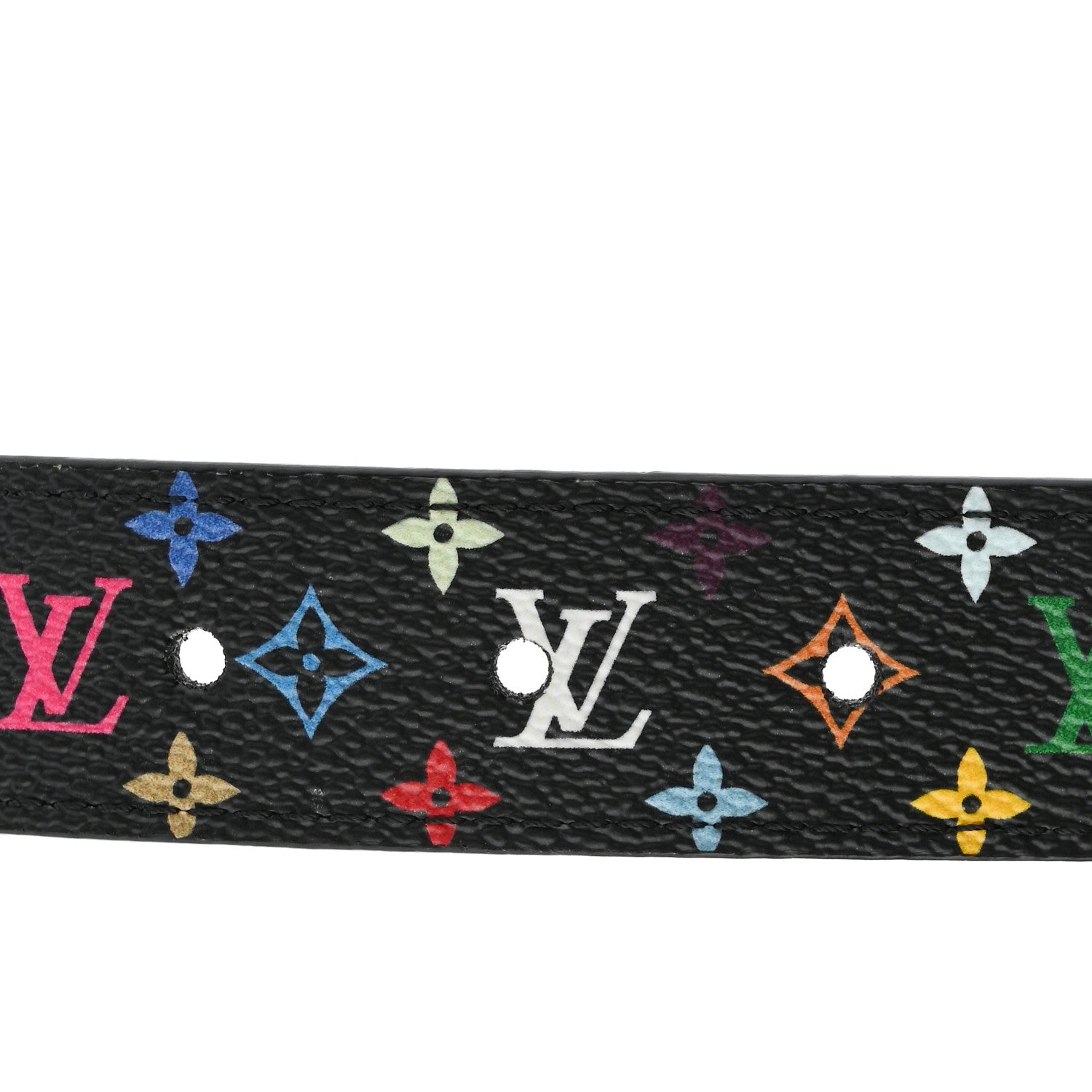 Louis Vuitton LV X TM Monogram Multicolor 30mm Belt 85 34 Black 4 of 6
