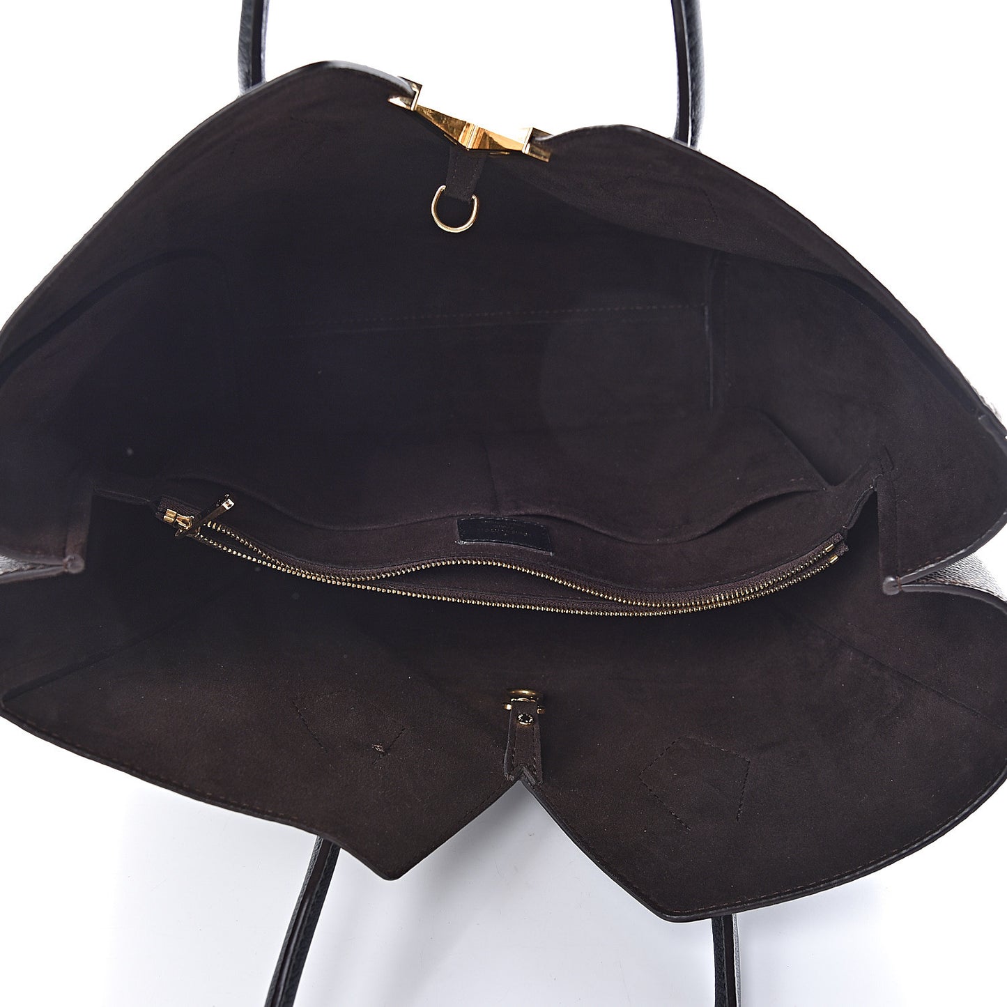 Calfskin Monogram Kimono Tote Black