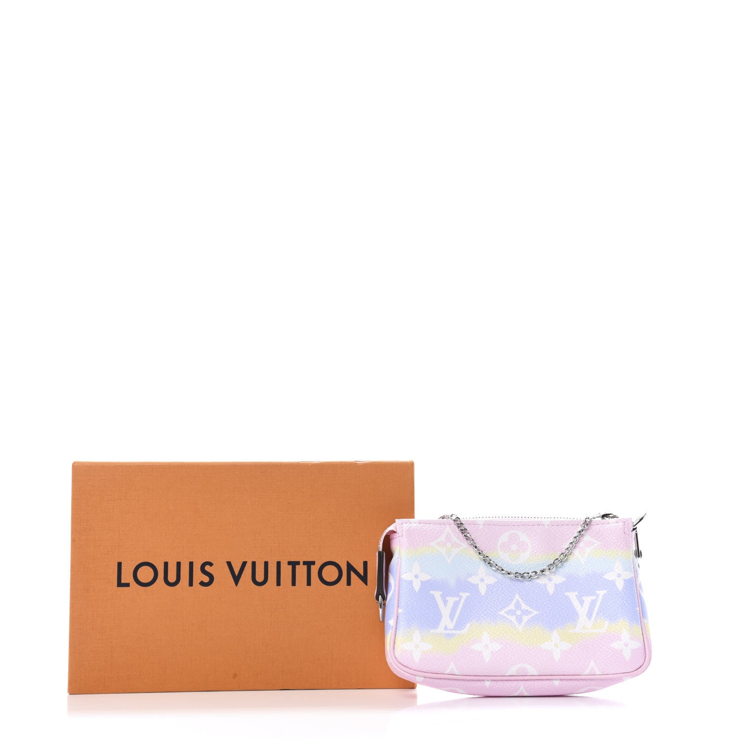 Louis Vuitton Monogram Escale Mini Pochette Accessories Pastel 9 of 10